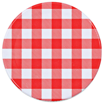 Marmeladengläser mit Weißen/Roten Deckeln 48 Stk. 110 ml