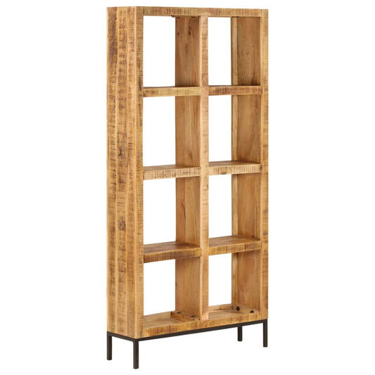 Bücherregal 80x25x175 cm Massivholz Mango