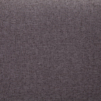 Bank mit Staufach 116 cm Taupe Polyester