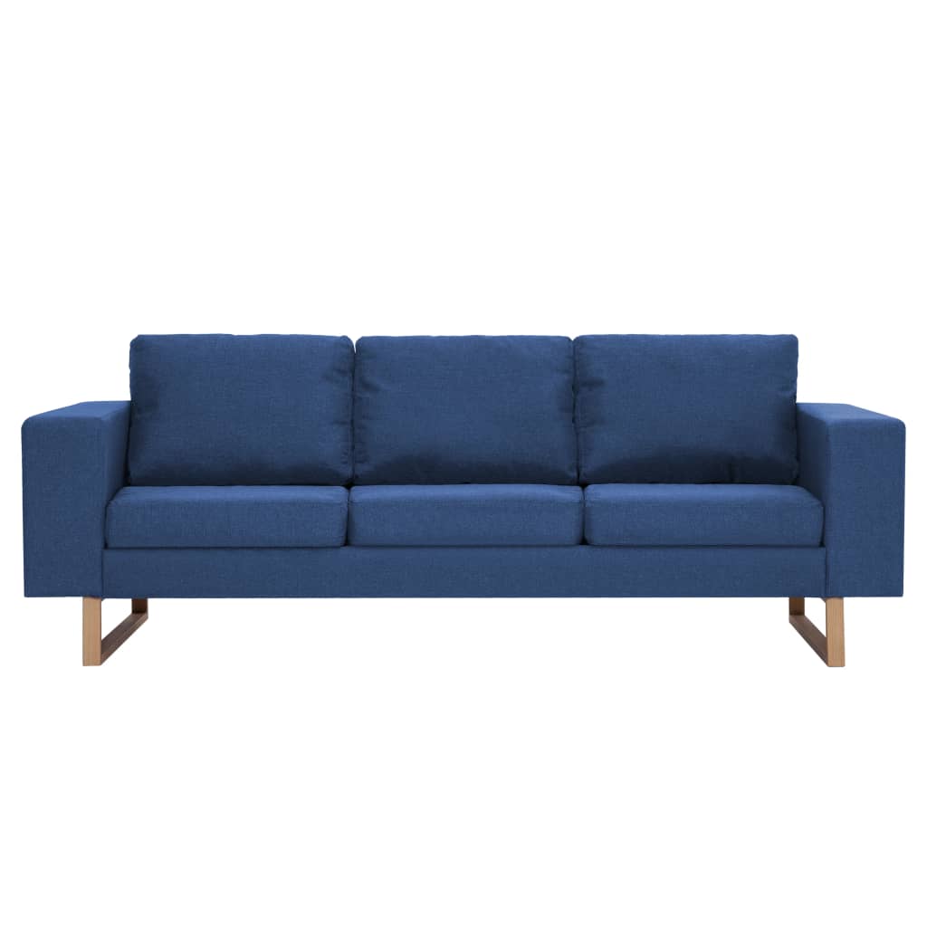 3-Sitzer-Sofa Stoff Blau