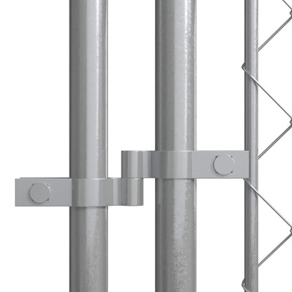 Cuccia per cani da esterno con tetto 7,6x3,8x2,3 m