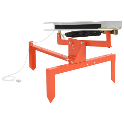 Lanciatore di piattelli d'acciaio