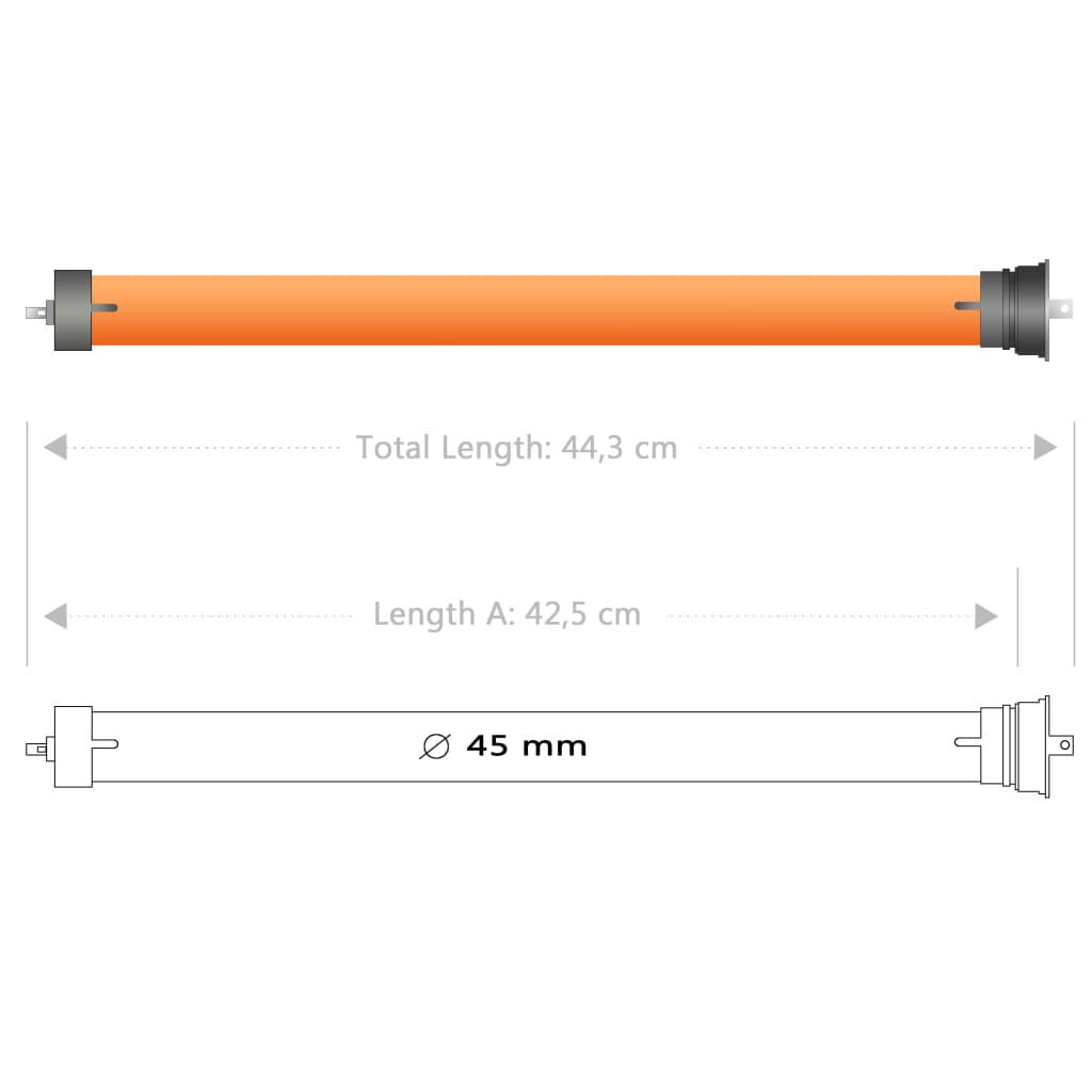 Rohrmotor 20 Nm