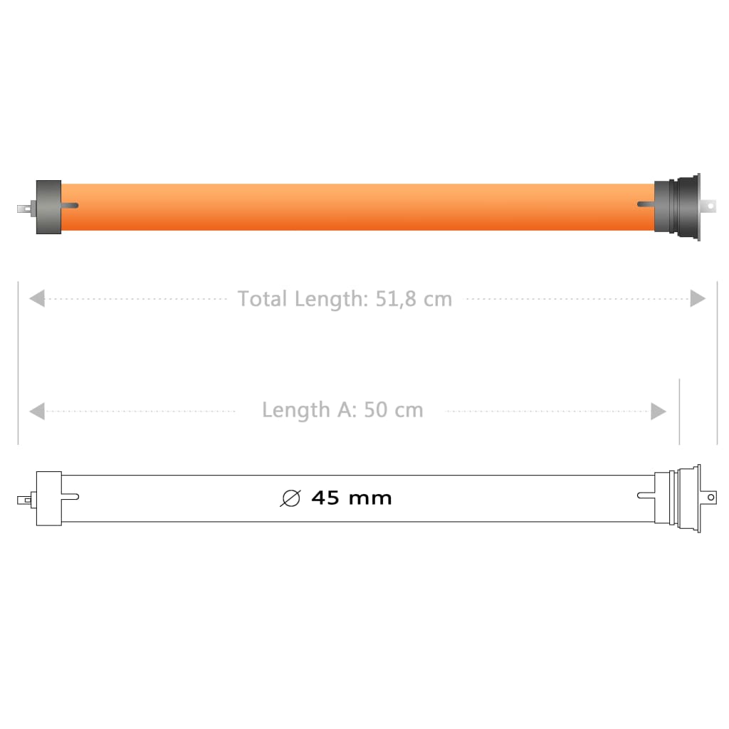 Rohrmotor 30 Nm