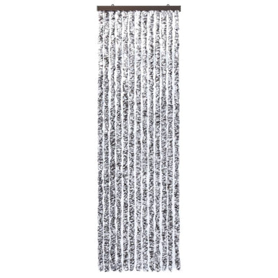 Insektenschutz-Vorhang Braun und Beige 56x185 cm Chenille