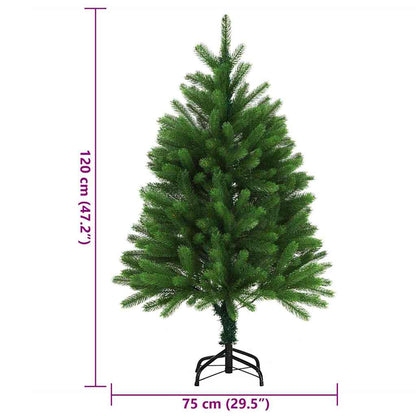 Künstlicher Weihnachtsbaum Naturgetreue Nadeln 120 cm Grün