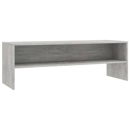 TV-Schrank Betongrau 120x40x40 cm Holzwerkstoff