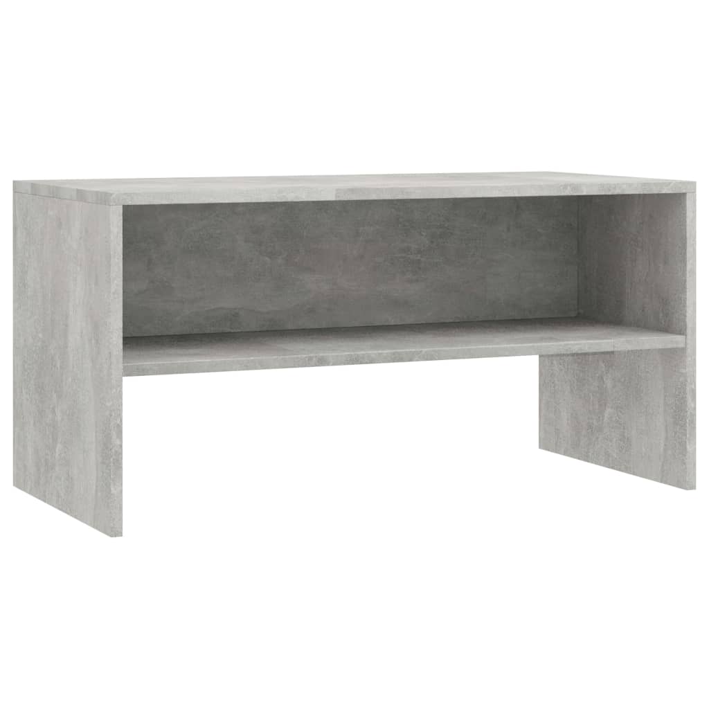 TV-Schrank Betongrau 80x40x40 cm Holzwerkstoff