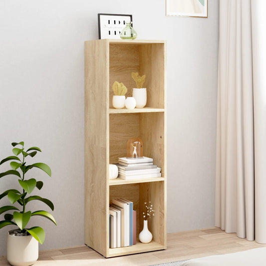 Bücherregal/TV-Schrank Sonoma Eiche 36x30x114 cm Holzwerkstoff