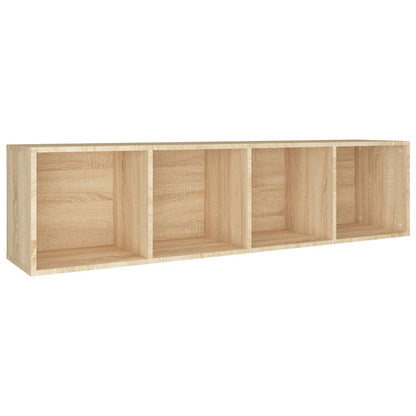 Bücherregal/TV-Schrank Sonoma-Eiche 36x30x143 cm Holzwerkstoff