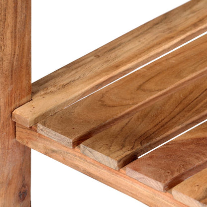 Servierwagen 58x58x89 cm Massivholz Akazie