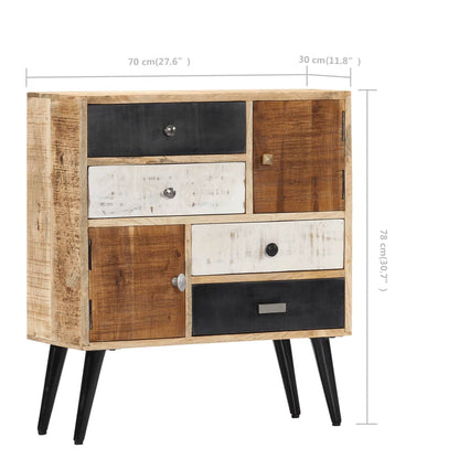 Sideboard 70x30x78 cm Mango-Massivholz