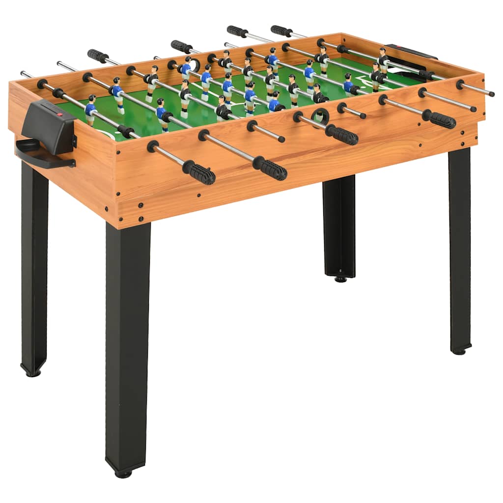 15-in-1 Multigame-Tisch 121×61×82 cm Ahorn