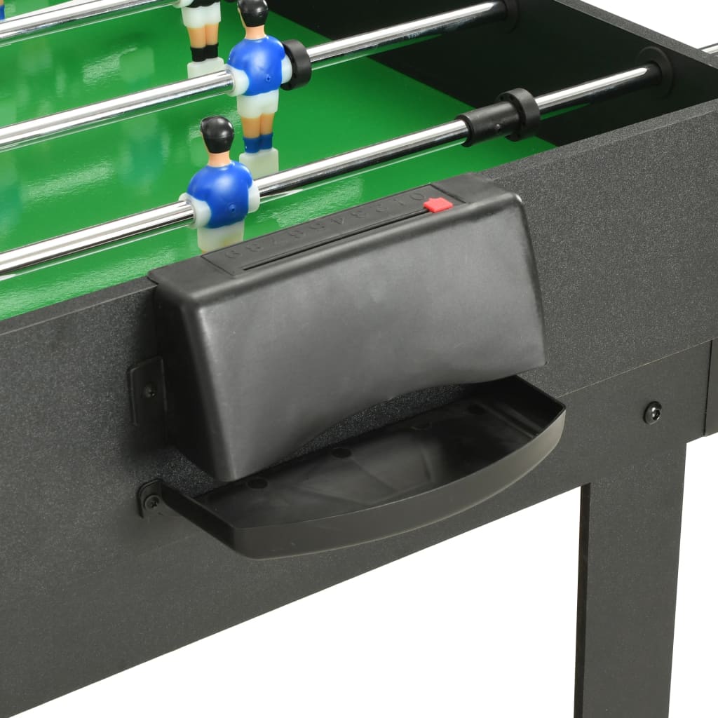 15-in-1 Multigame-Tisch 121×61×82 cm Schwarz