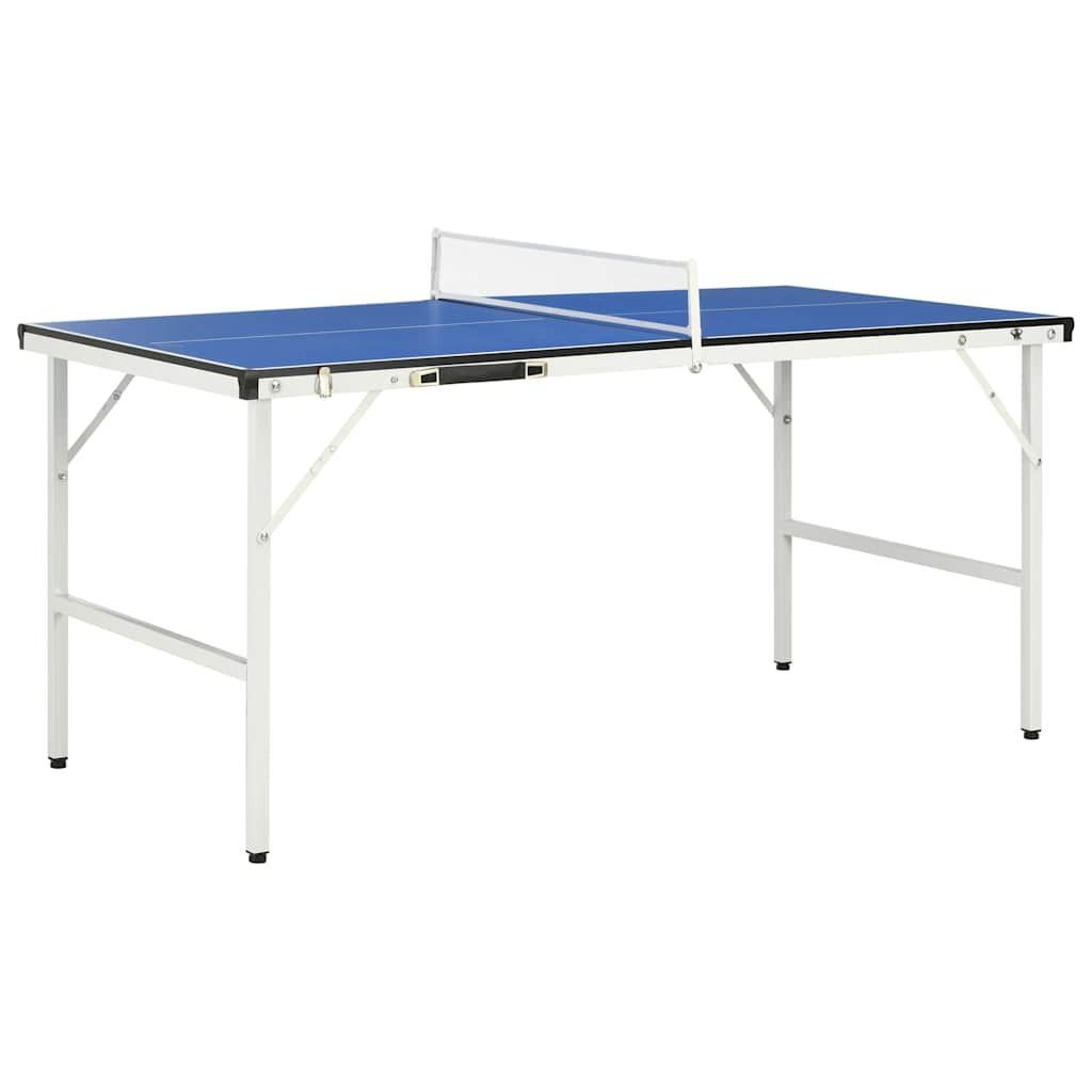 Tischtennisplatte mit Netz 5 Fuß 152×76×66 cm Blau