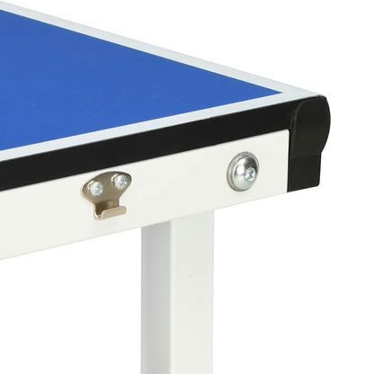 Tischtennisplatte mit Netz 5 Fuß 152×76×66 cm Blau