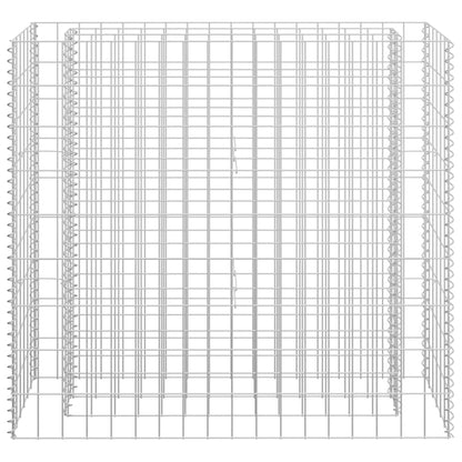 vidaXL Gabionen-Hochbeet Verzinkter Stahl 90×30×90 cm