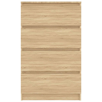 Sideboard Sonoma-Eiche 60x35x98,5 cm Holzwerkstoff