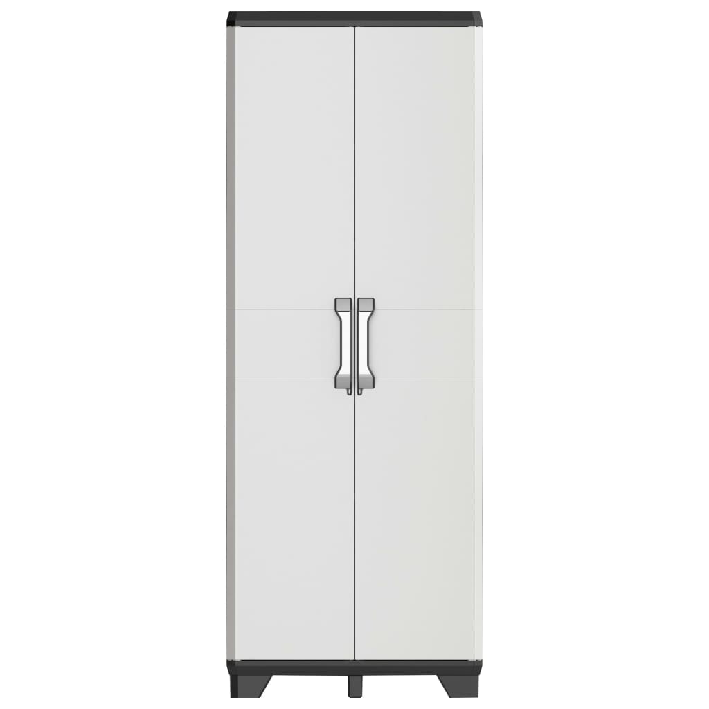 Keter Mehrzweckschrank Gear Schwarz und Grau 182 cm