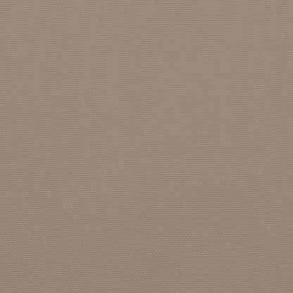 Gartenstuhl-Kissen 2 Stk. Taupe 50x50x3 cm Oxford-Gewebe