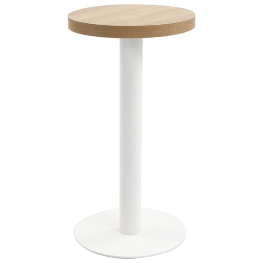 Bistrotisch Hellbraun 40 cm MDF