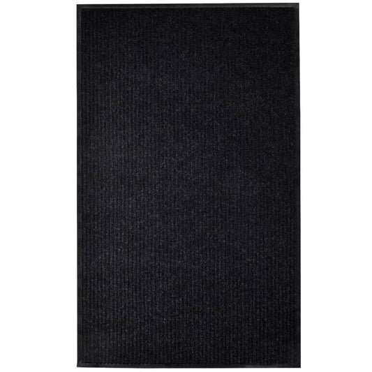 Türmatte Schwarz 117x220 cm PVC