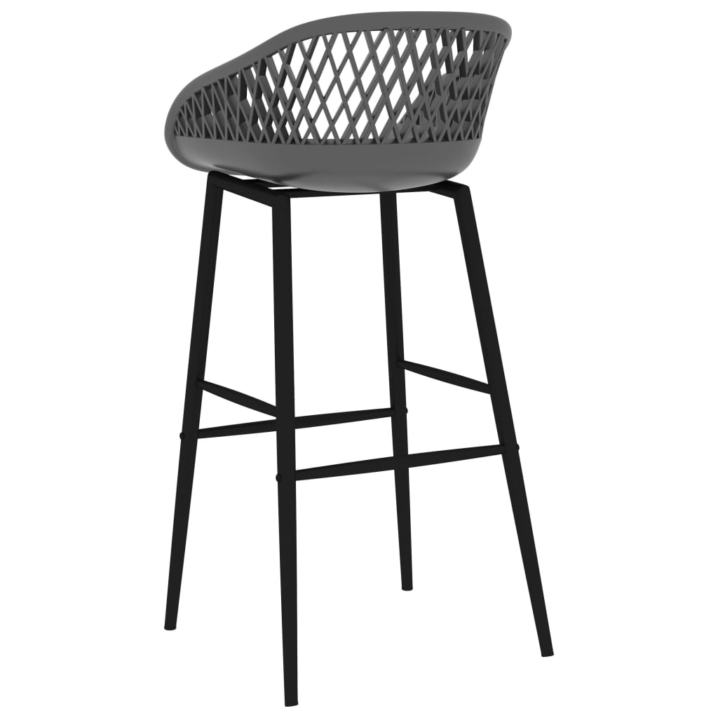 Barhocker 4 Stk. Grau