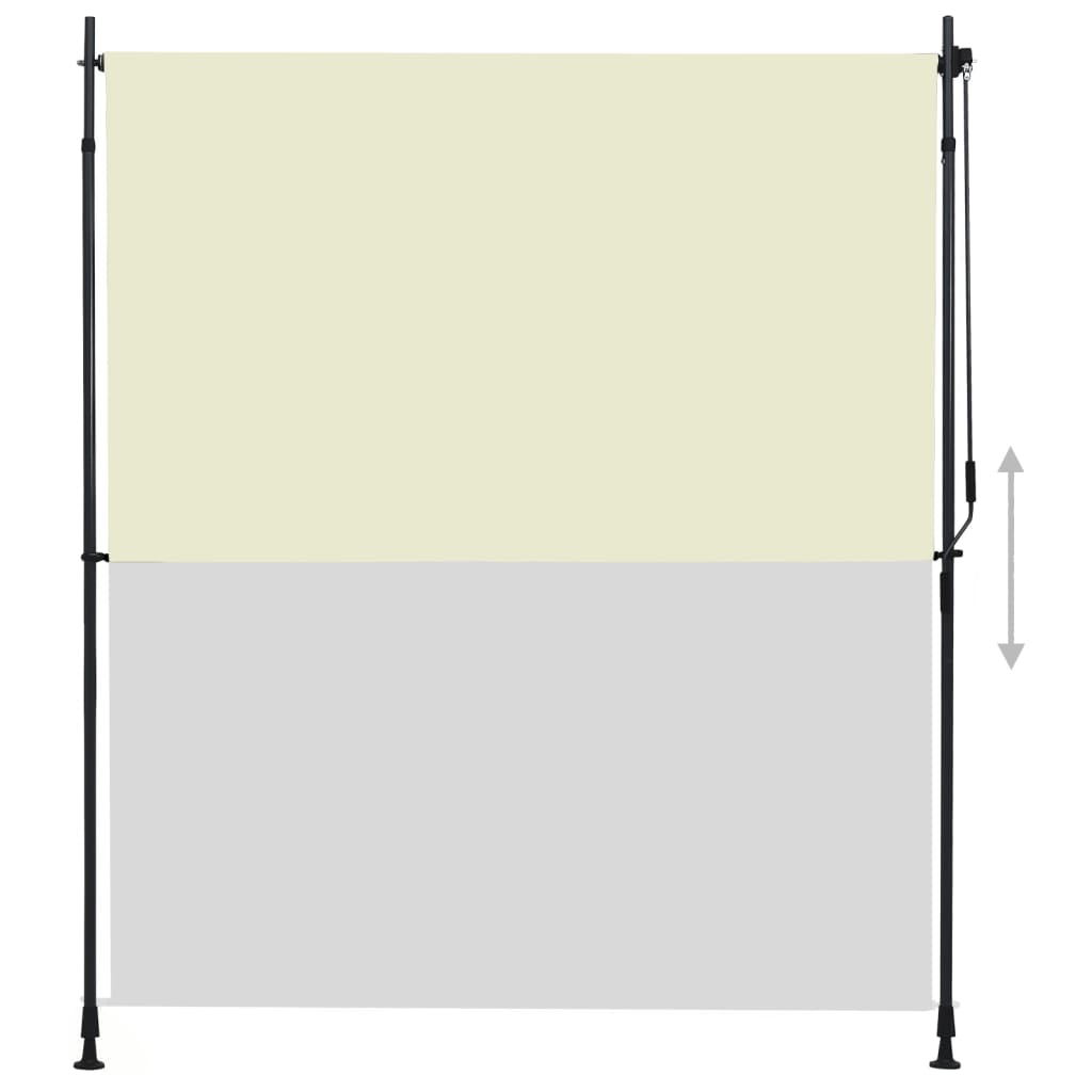 Außenrollo 200 x 270 cm Creme