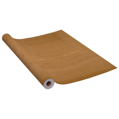 Selbstklebende Türfolien 2 Stk. Helle Eiche 210 x 90 cm PVC