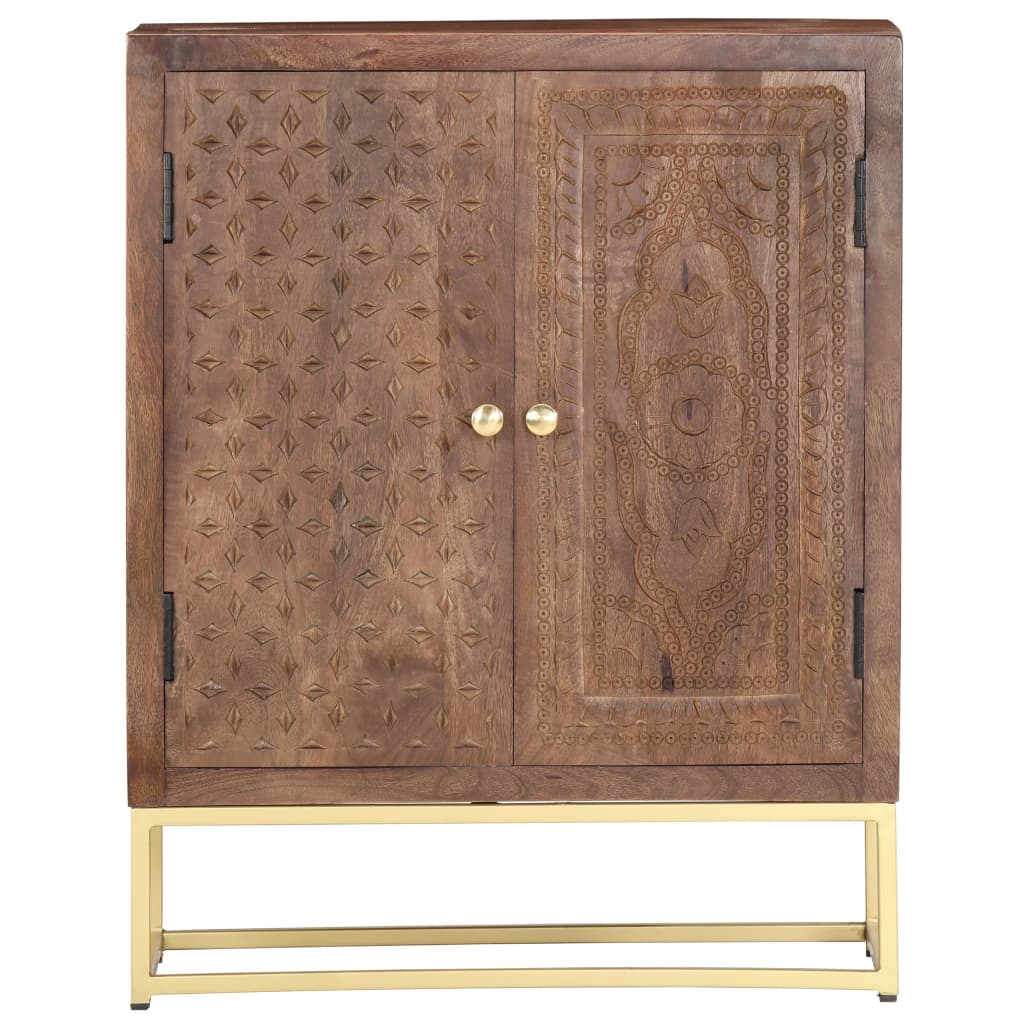 Sideboard 60×30×75 cm Massivholz Mango