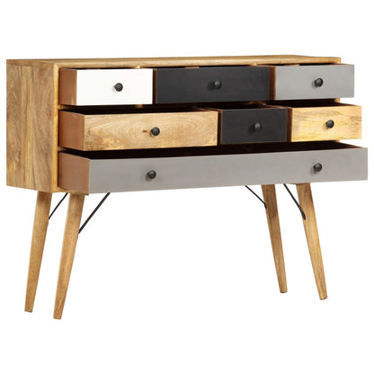 Sideboard 110 x 30 x 82 cm Massivholz Mango