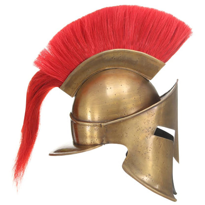 Griechischer Krieger-Helm Antik Replik LARP Messing Stahl