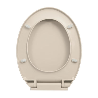 Toilettensitz mit Absenkautomatik Aprikose Oval