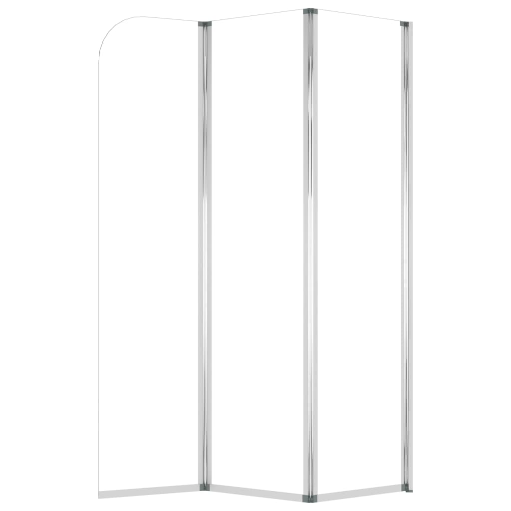 Duschabtrennungen 2 Stk. 104x130 cm Hartglas Transparent