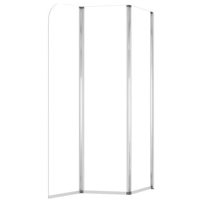 Duschabtrennungen 2 Stk. 104x130 cm Hartglas Transparent