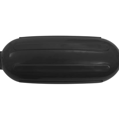 Bootsfender 4 Stk. Schwarz 41 x 11,5 cm PVC