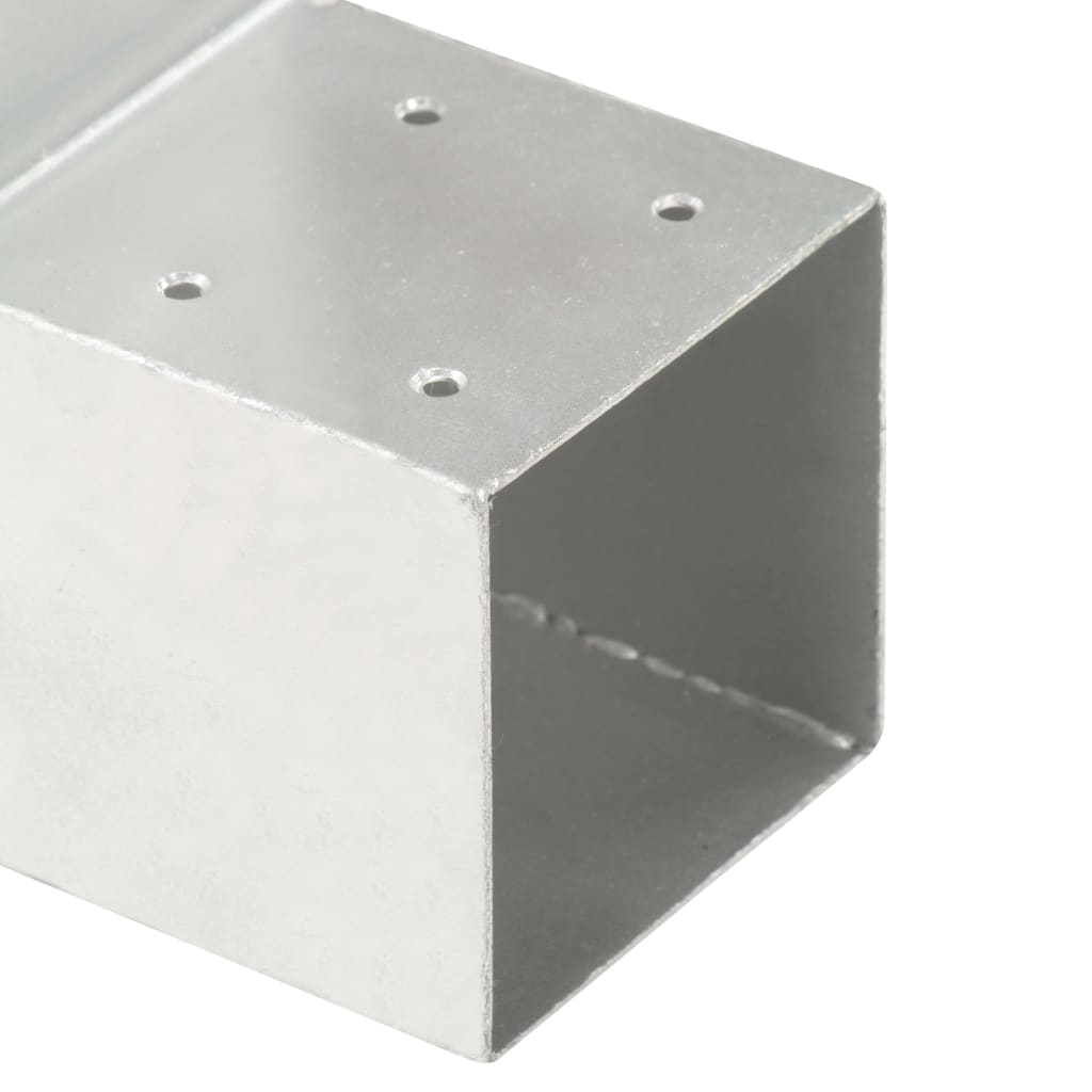 Pfostenverbinder L-Form Verzinktes Metall 71 x 71 mm