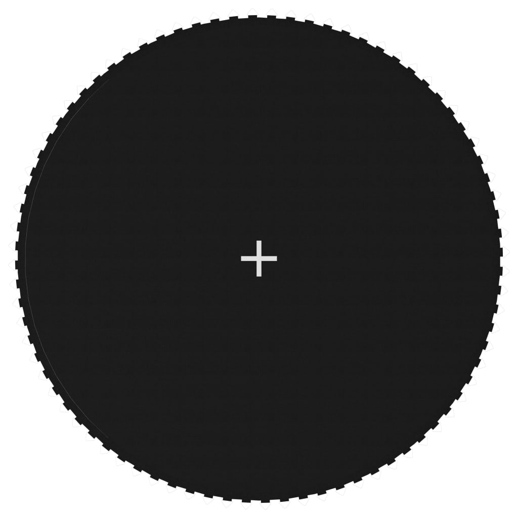 Sprungtuch Schwarz für 4,27 m Runde Trampoline