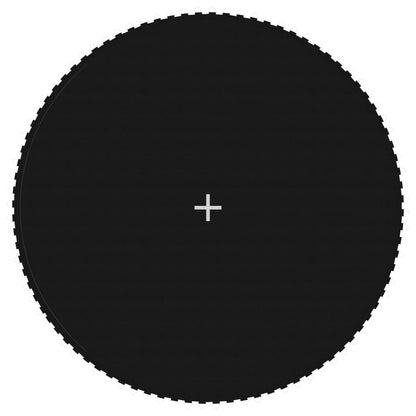 Sprungtuch Schwarz für 4,57 m Runde Trampoline