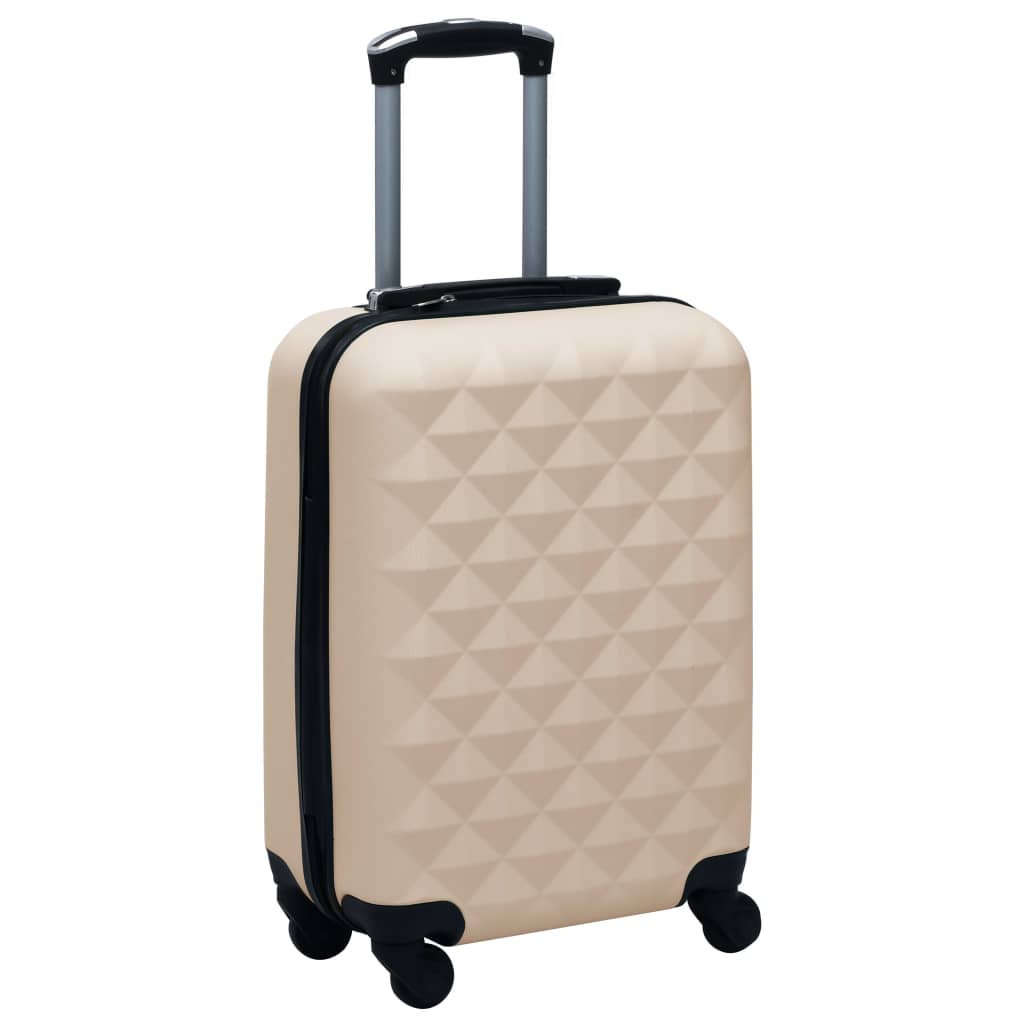 Hartschalen-Trolley-Set 2 Stk. Golden ABS