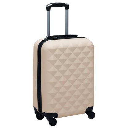 Hartschalen-Trolley-Set 2 Stk. Golden ABS