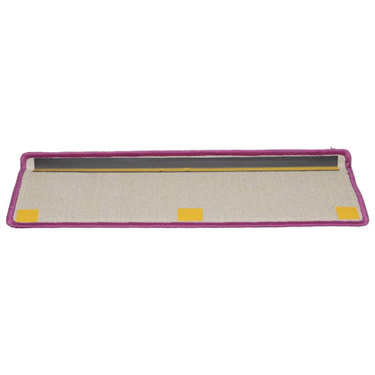 Teppich-Treppenstufen 15 Stk. 65x21x4 cm Violett