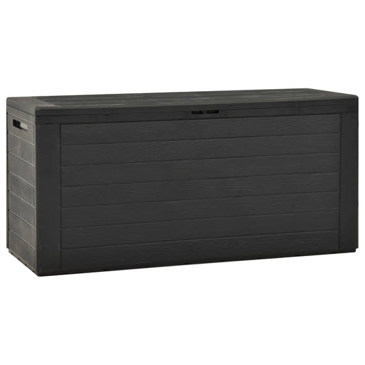 Gartenbox Anthrazit 116x44x55 cm