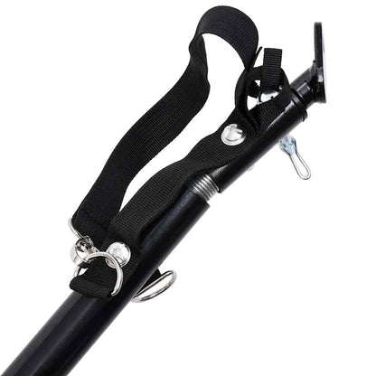 Rimorchio per bicicletta 2 in 1 per cani e passeggino, giallo e nero