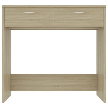 Schreibtisch Sonoma-Eiche 80x40x75 cm Holzwerkstoff