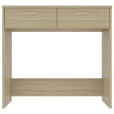 Schreibtisch Sonoma-Eiche 80x40x75 cm Holzwerkstoff