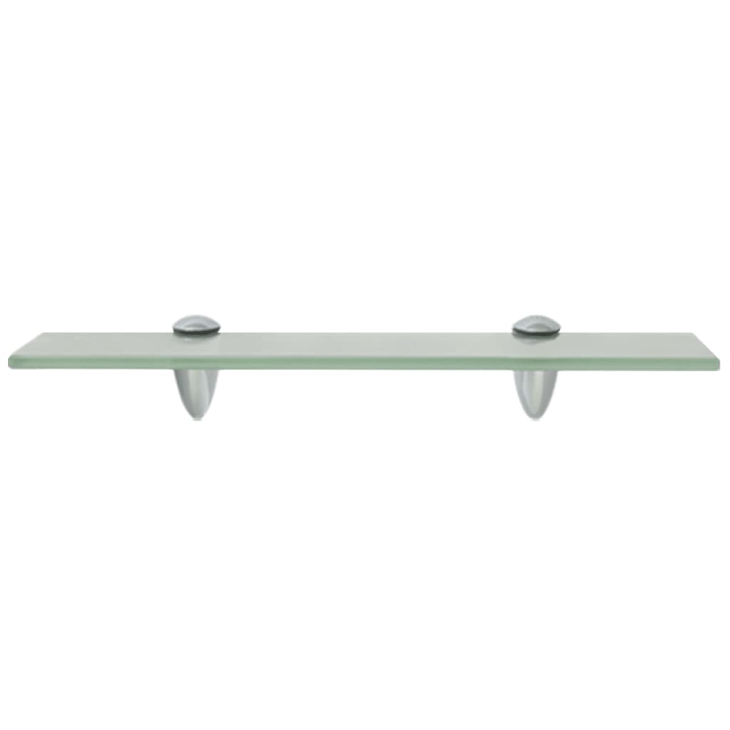 Schwebende Regale 2 Stk. Glas 40x10 cm 8 mm