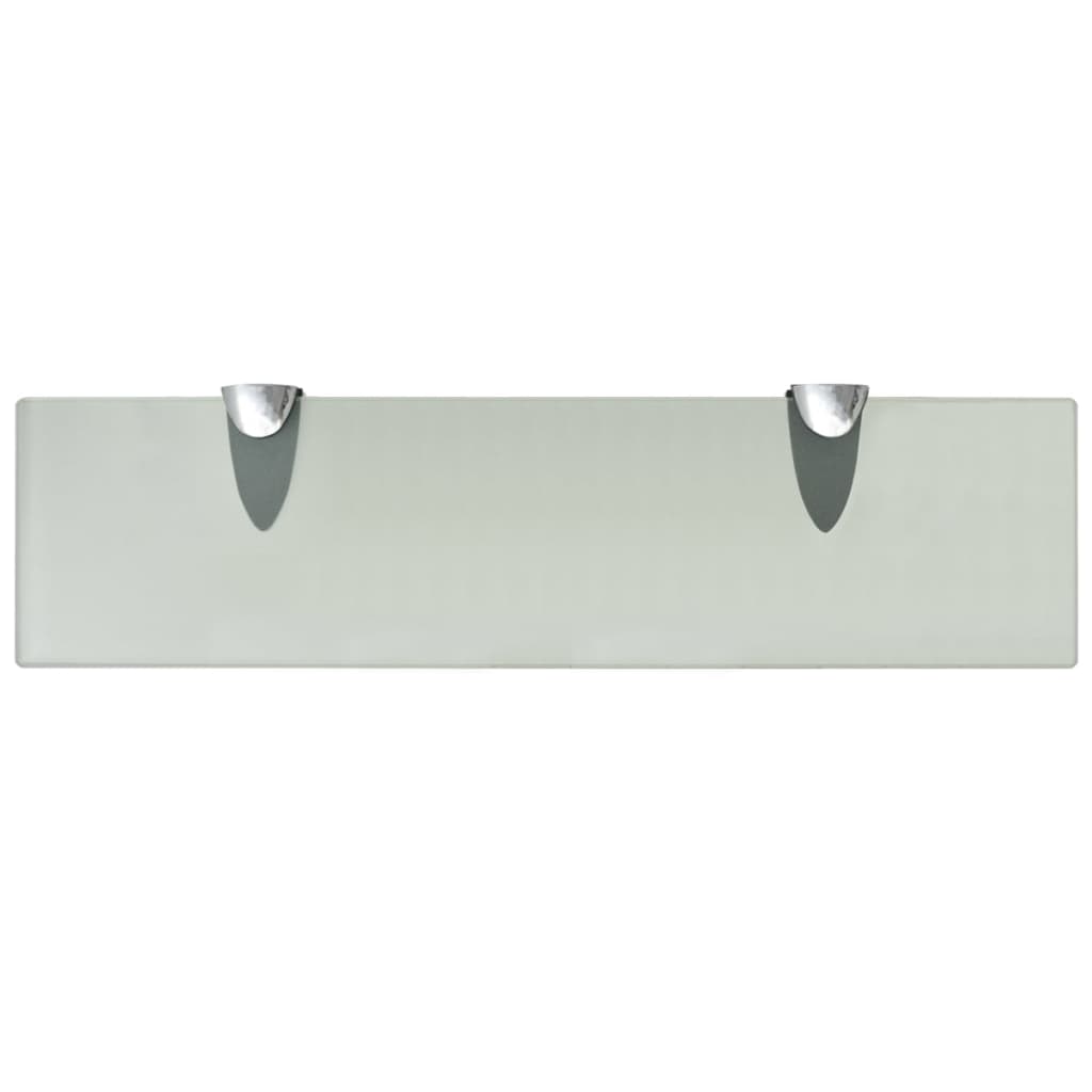 Schwebende Regale 2 Stk. Glas 40x10 cm 8 mm