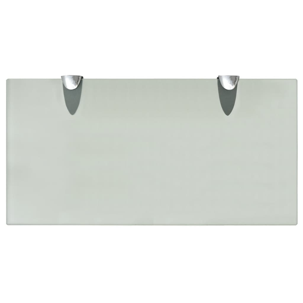 Schwebende Regale 2 Stk. Glas 40x20 cm 8 mm