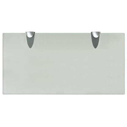 Schwebende Regale 2 Stk. Glas 40x20 cm 8 mm